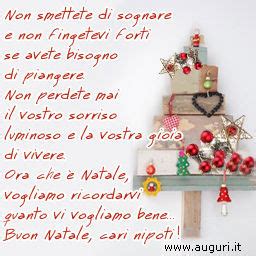 auguri di natale ai nipoti